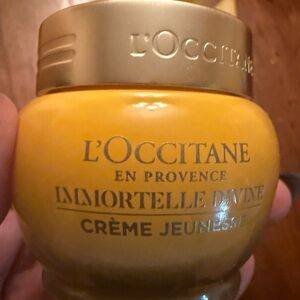 L'OCCITANE Immortelle Divine Youth Cream - wrinkles firmness density. New